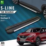 Nissan Qashqai 3 S-Line Aluminyum Yan Basamak 173 Cm 2021 Üzeri A+ Kalite