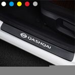 Nissan Qashqai 4 Adet Karbon Kapı Eşiği Sticker