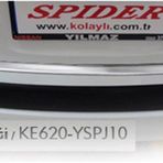 Nissan Qashqai Arka 2007-2013 Krom Tampon Eşiği