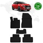 Nissan Qashqai E-Power (Hybrid) 4d Havuzlu Paspas 2021 Model ve Sonrası (Benzinli Uyumsuz) - Siyah