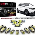 Nissan Qashqai J11 Led İç Aydınlatma Ampul Seti Femex Parlak Beyaz