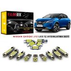 Nissan Qashqai J12 LED İç Aydınlatma Ampul Seti FEMEX Parlak Beyaz