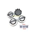 Nissan Qashqai Juke Gri 48 - 54 mm Jant Göbeği