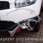 Nissan Qashqai Krom Sis Farı Çerçevesi 2 Parça 2010-2014