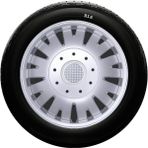 Nissan SKS-SJS 410 4 Adet Kırılmaz Jant Kapağı 16 İnç
