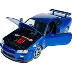 Nissan Skyline GTR (R34) 1/24 Ölçek Diecast Model Araba