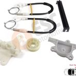 Nissan Terrano 2 1993-2005 İçin Sağ Arka Cam Kriko Tamir Seti