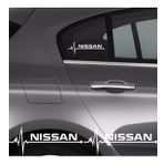Nissan X-trail İçin Uyumlu Aksesuar Oto Ritim Sticker 2 Adet 20 9 Cm