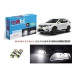 Nissan X-Trail LED Plaka Aydınlatma Ampul Seti FEMEX Parlak Beyaz