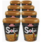 Nissin Soba Cup Japanese Curry 90G 8'li Set Japon Noodle Köri Kupası Instant Noodles - 8 Adet