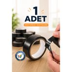 nistabolje 1 Adet Siyah Elektrik İzolasyon Bandı Kablo Bandı Pvc İzole Bant