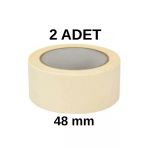 Nistabolje 2'li Maskeleme Bandı Boya Bandı 48mm Kağıt Bant