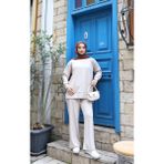 Nisum Moda Çimalı Modal Pantolonlu Takım - Bej - 2