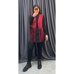 NİSUM MODA Püsküllü Süet Yelek