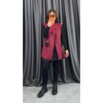 NİSUM MODA Süet Uzun Yelek
