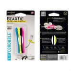Nite Ize Renkli 4'lü Gear Tie Cordable Yuvalı Kablo Düzenleyici