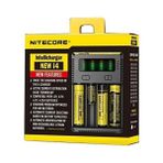 Nitecore I4 İntelli Charger Li-ion Universal 4'lü Pil Şarj Cihazı