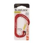 Niteize 4 Slidelock Kırmızı Karabina Anahtarlık