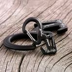 Niteize Nite-ize Figure 9 Carabiner Small Black/İp Gerdirme Aparatı