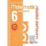 Nitelik Yayınları 6. Sınıf Matematik Nitelikli Defterim