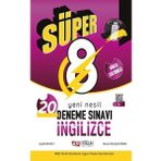 Nitelik Yayınları 8. Sınıf Deneme Yeni Nesil Süper İngilizce 20 Deneme