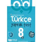 Nitelik Yayınları 8. Sınıf Türkçe Yaprak Testleri