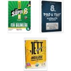 Nitelik Yayınları 8. Sınıf Yeni Süper Fen Soru + Bilfen LGS Pro Test Matematik