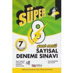 Nitelik Yayınları - Süper 8. Sınıf LGS Sayısal Yeni Nesil 7 Deneme Sınavı