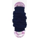 Nitesheys Lambswool Yün Diba Kışlık Kadın Dizlik Kalın Tozluk Ayaksız Yoga Çorabı - Tek Beden - Lacivert