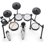 Nitro Max Kit - Elektronik Davul Seti, Dijital Bateri, Sessiz Mesh Pedli, 10 Inç Çift Bölgeli