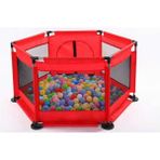 Niuniu Shop Çocuk Oyunları Küçük Çocuk Kapalı Oyun Alanı Küçük Çocuk Koruyucu Çit (Yurt Dışından) - 60*15*18cm - Kırmızı