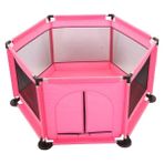 Niuniu Shop Çocuk Oyunları Küçük Çocuk Kapalı Oyun Alanı Küçük Çocuk Koruyucu Çit (Yurt Dışından) - 60*15*18cm - Pembe