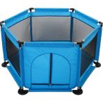 Niuniu Shop Çocuk Oyunları Küçük Çocuk Kapalı Oyun Alanı Küçük Çocuk Koruyucu Çit (Yurt Dışından) - 60*15*18cm - Turkuaz