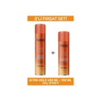 Niva Akat Gardi Ultra Hold Saç Spreyi Unisex 400 ml 2'li Ürün - 1ç,