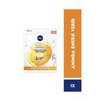 Nivea 1 Adet Energy Anti-Oksidan Etkili Cilt İle Uyumlu Q10 ve C Vitamini Kağıt Maske