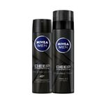 Nivea 150 ml Erkek Deep Sprey Deodorant + Koruyucu 200 ml Tıraş Jeli