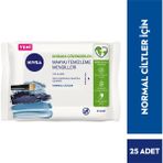 Nivea 3'ü 1 Arada Canlandırıcı 25 Adet Makyaj Temizleme Mendili
