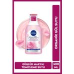 Nivea 400 ml Aqua Rose Organik Gül Suyu Çift Fazlı Makyaj Temizleme Suyu