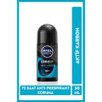 Nivea 50 ml Deep Beat Erkek Roll-On
