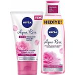 Nivea Aqua Rose 150 ml Peeling Maske + 200 ml Nemlendirici Tonik + Aqua Rose Kağıt Maske