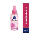 Nıvea Aqua Rose Organik Gül Suyu Nemlendirici Yüz Sprey 150Ml, Makyaj Öncesi Ve Makyaj Sonrası Sabitleyici