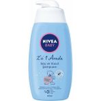 Nıvea Bebek Saç ve Vücut Şampuanı, 500 ml - Çok Renkli