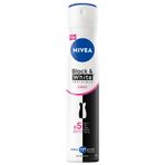 Nivea Black and White Invisible Clear 200 ml Kadın Sprey Deodorant