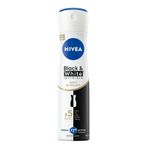Nivea Black White 150 ml 72 Saat Anti Perspirant Kadın Sprey Deodorant