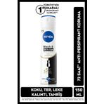 Nivea Black & White Invisible Antiperspirant Ter Önleyici Leke Yapmayan Sprey Deodorant 150 ml