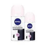 Nivea Black & White Invisible Clear 50 ml Kadın Deodorant Roll-On + 25 ml Mini Deodorant Roll-On
