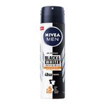 Nivea Black & White Invisible Ter Önleyici Leke Yapmayan 150 ml Erkek Sprey Deodorant