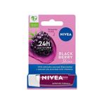 Nivea Blackberry Shine Böğürtlen 4.8 gr Dudak Bakım Kremi