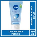 Nivea Canlandırıcı Yüz Peelingi 150ml, Lotus Çiçeği, Ölü Deri Arındırıcı, E Vitamini, Normal ve Karma Cilt