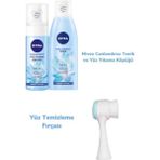 Nivea Canlandırıcı Yüz Yıkama Köpüğü+Canlandırıcı Tonik+Yüz Temizleme Fırçası